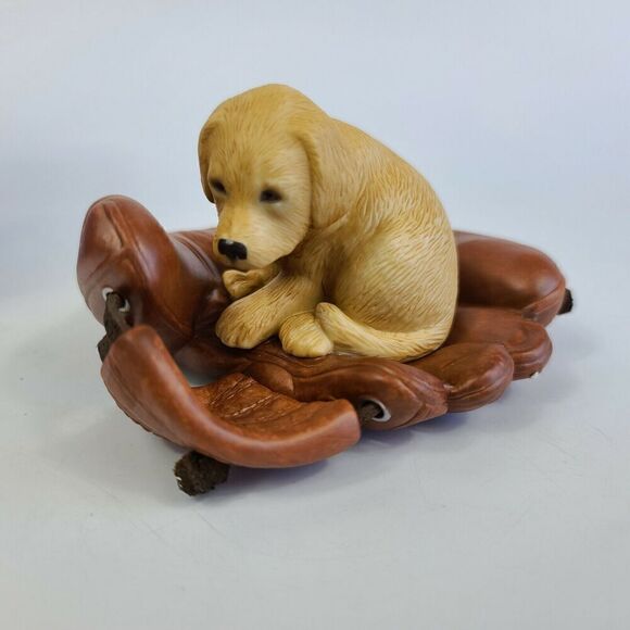 "PUPPY GLOVE" Greenwich Workshop Porcelain - WILL BULLAS - Picture 3 of 9